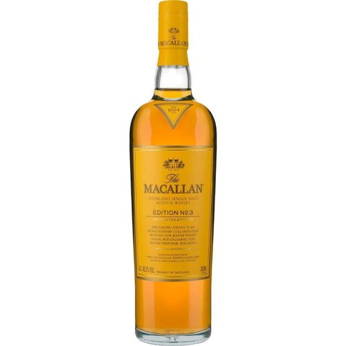 Caja de 12 Whisky The Macallan Single Malt Edition No.3 700 ml 