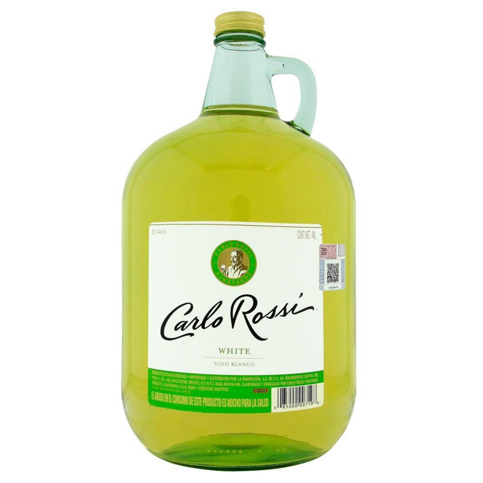 Vino Blanco Carlo Rossi White 4 L