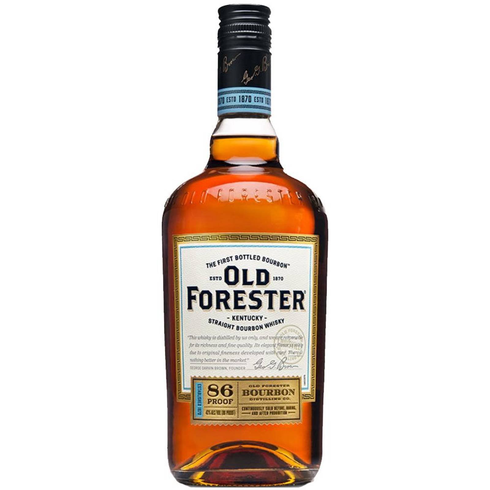 Caja de 12 Whisky Old Forester 86 750 ml 