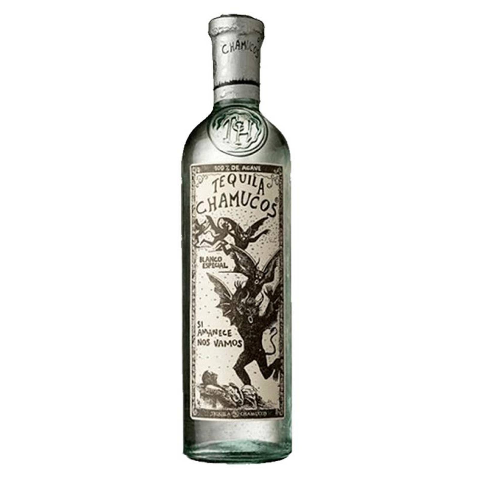 Tequila Chamucos Blanco 750 ml 