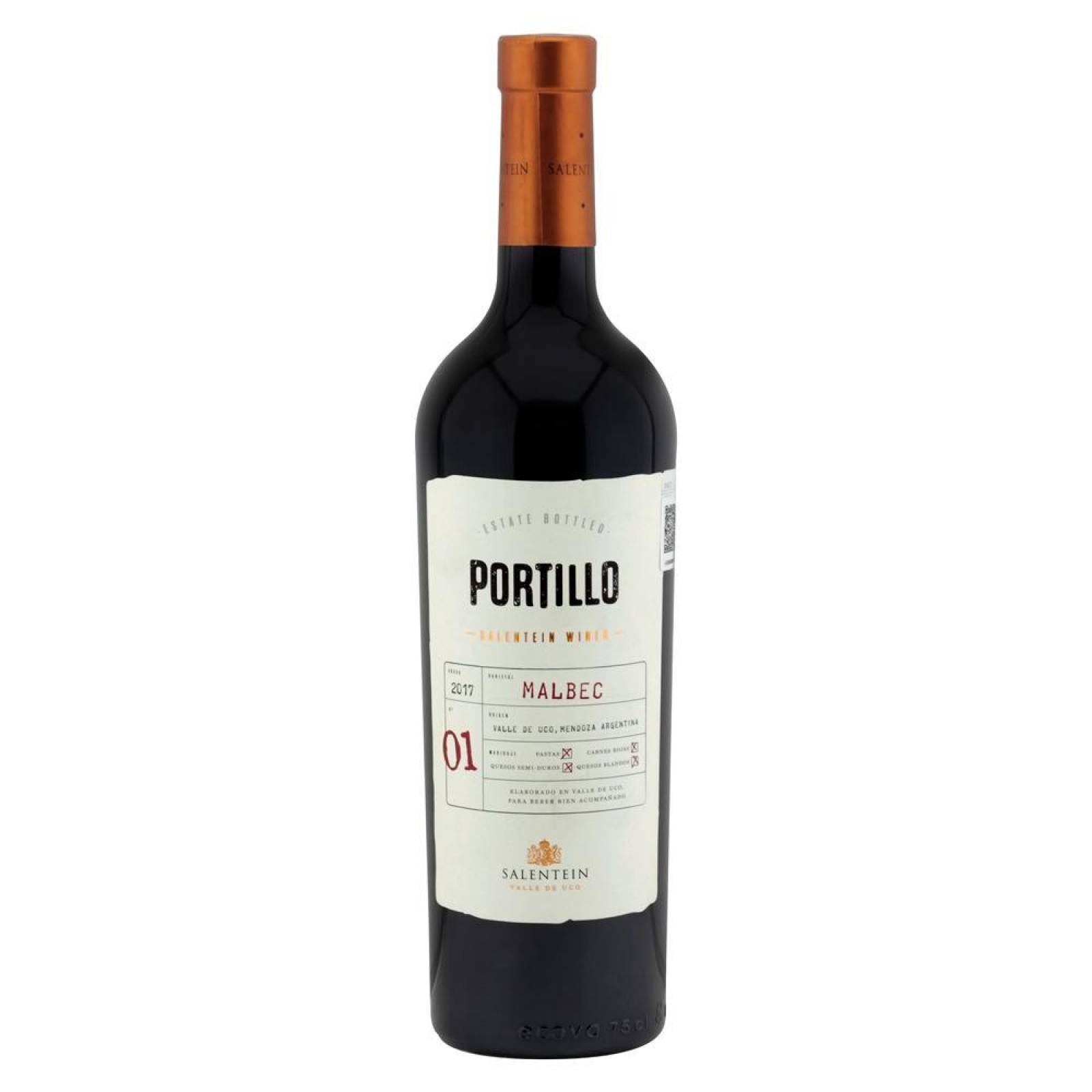 Vino Tinto Portillo Malbec 750 ml 