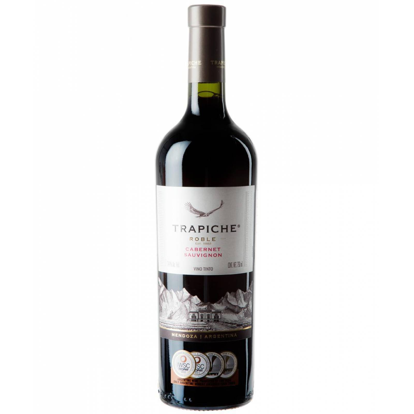 Vino Tinto Trapiche Roble Cabernet Sauvignon 750 ml 