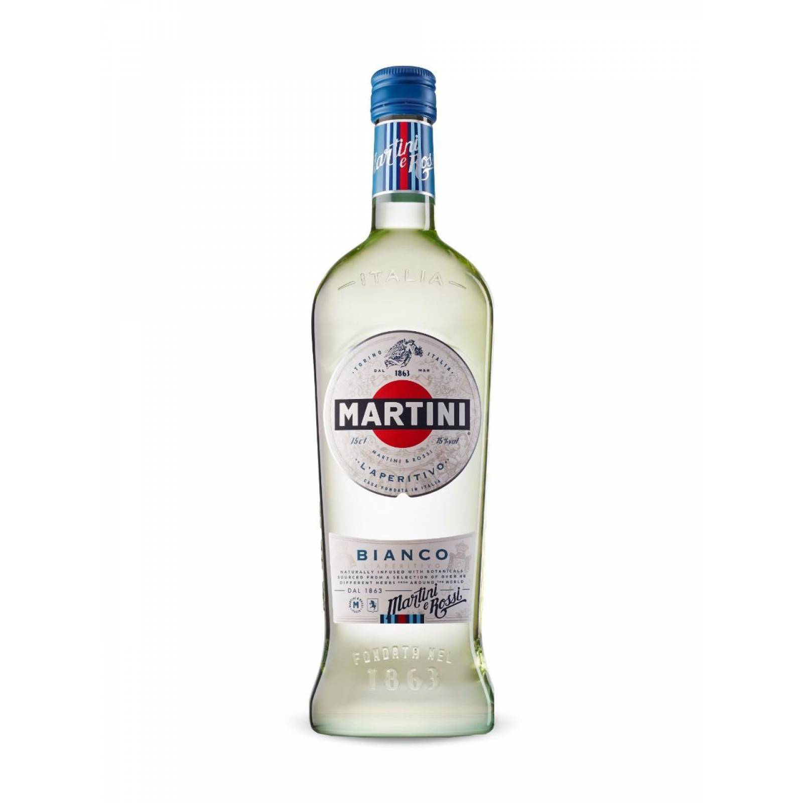 Caja de 6 Aperitivo Martini Bianco 750 ml 