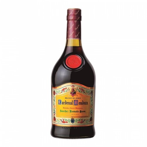 Caja de 6 Brandy Cardenal De Mendoza Gran Reserva 700 ml 