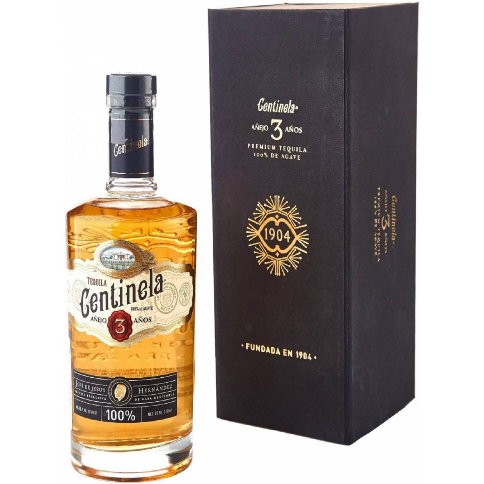 Tequila Centinela 1904 Añejo 3 Años 750 ml 