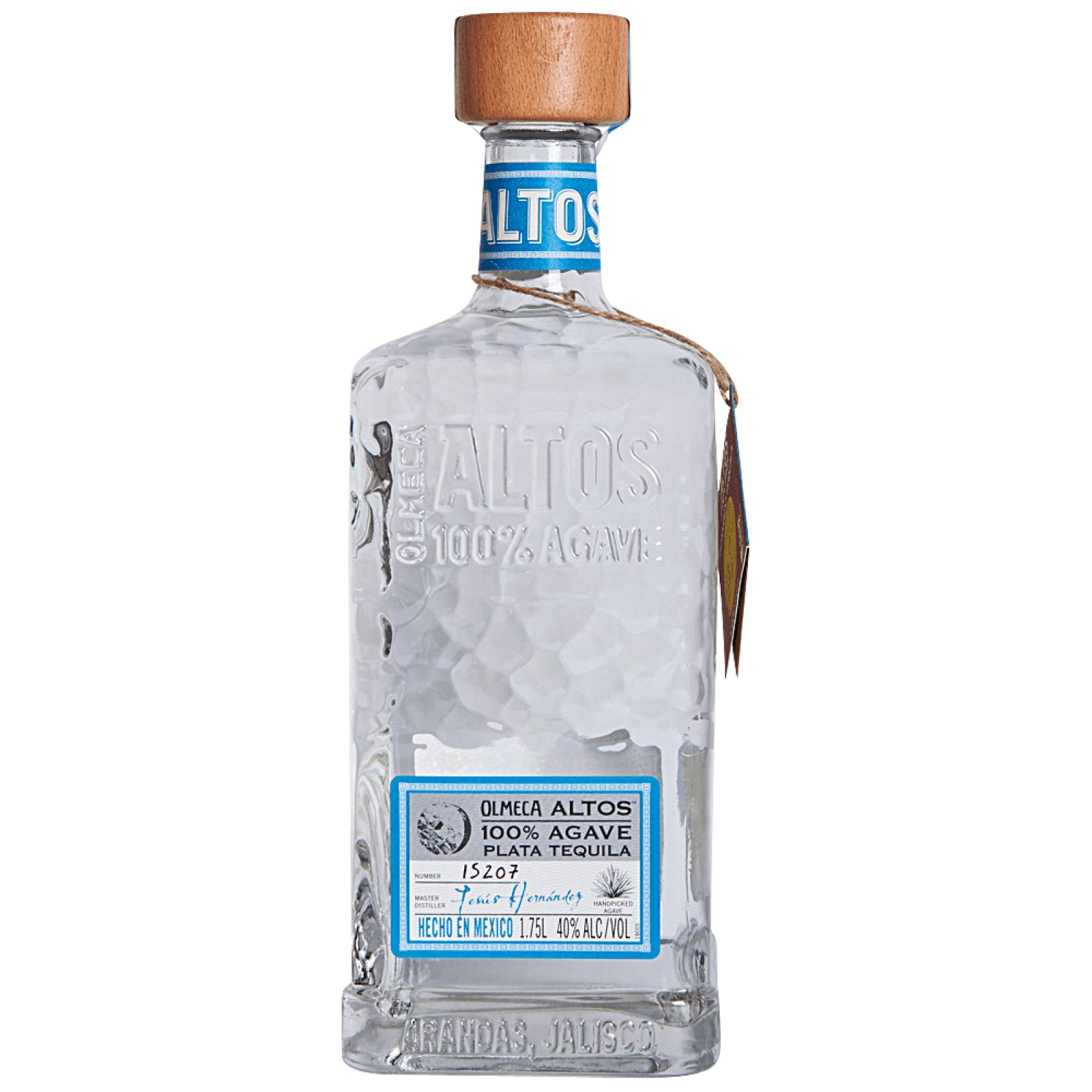 Caja de 6 Tequila Altos Olmeca Plata 750 ml 
