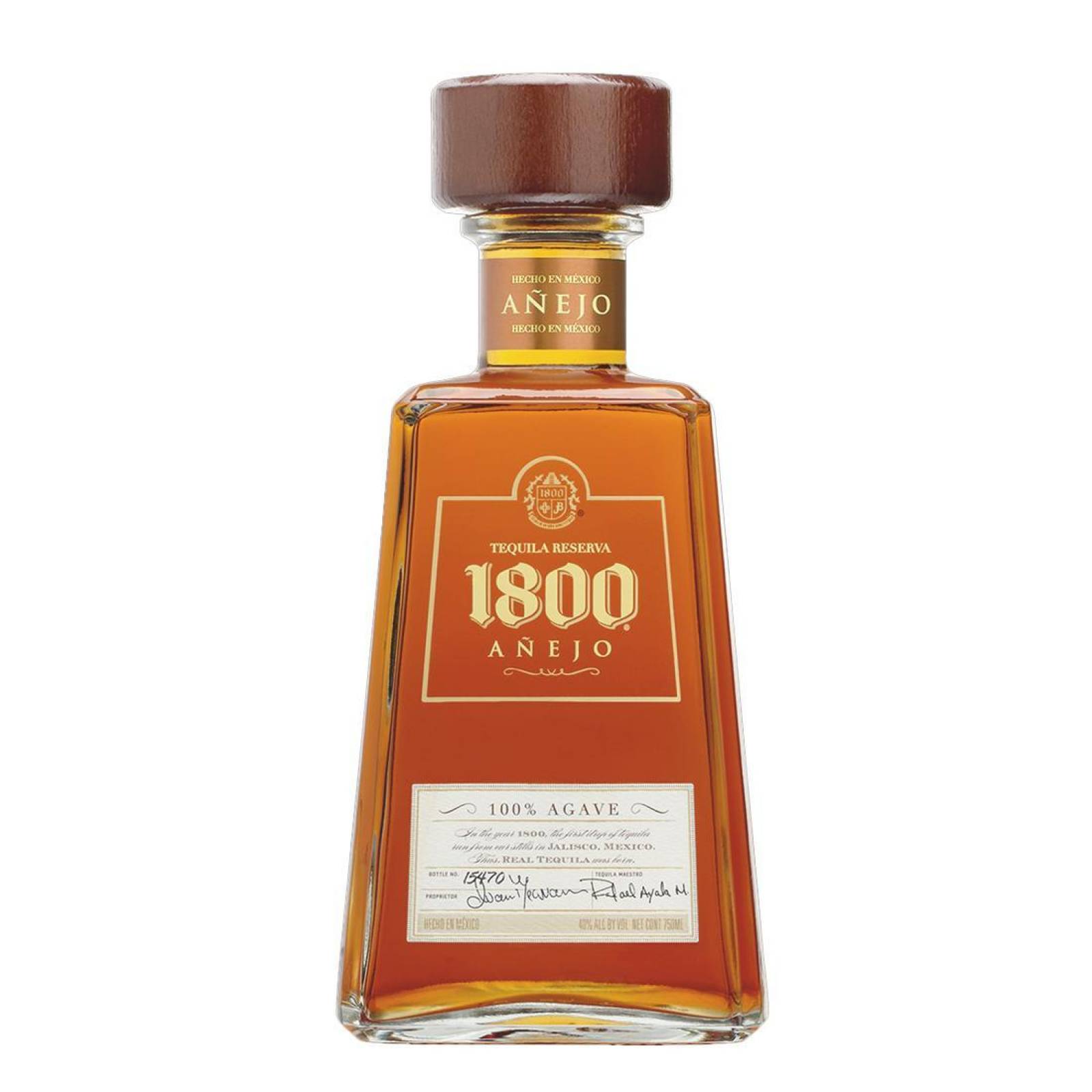 Caja de 12 Tequila 1800 Reserva Antigua Añejo 700 ml