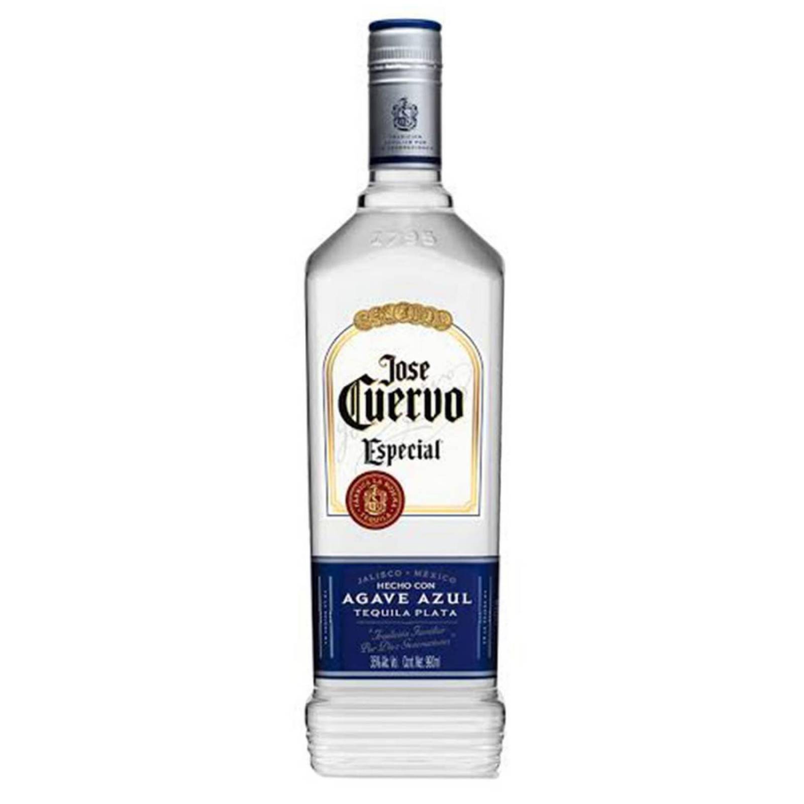 Caja de 12 Tequila Jose Cuervo Especial Plata 990 ml 