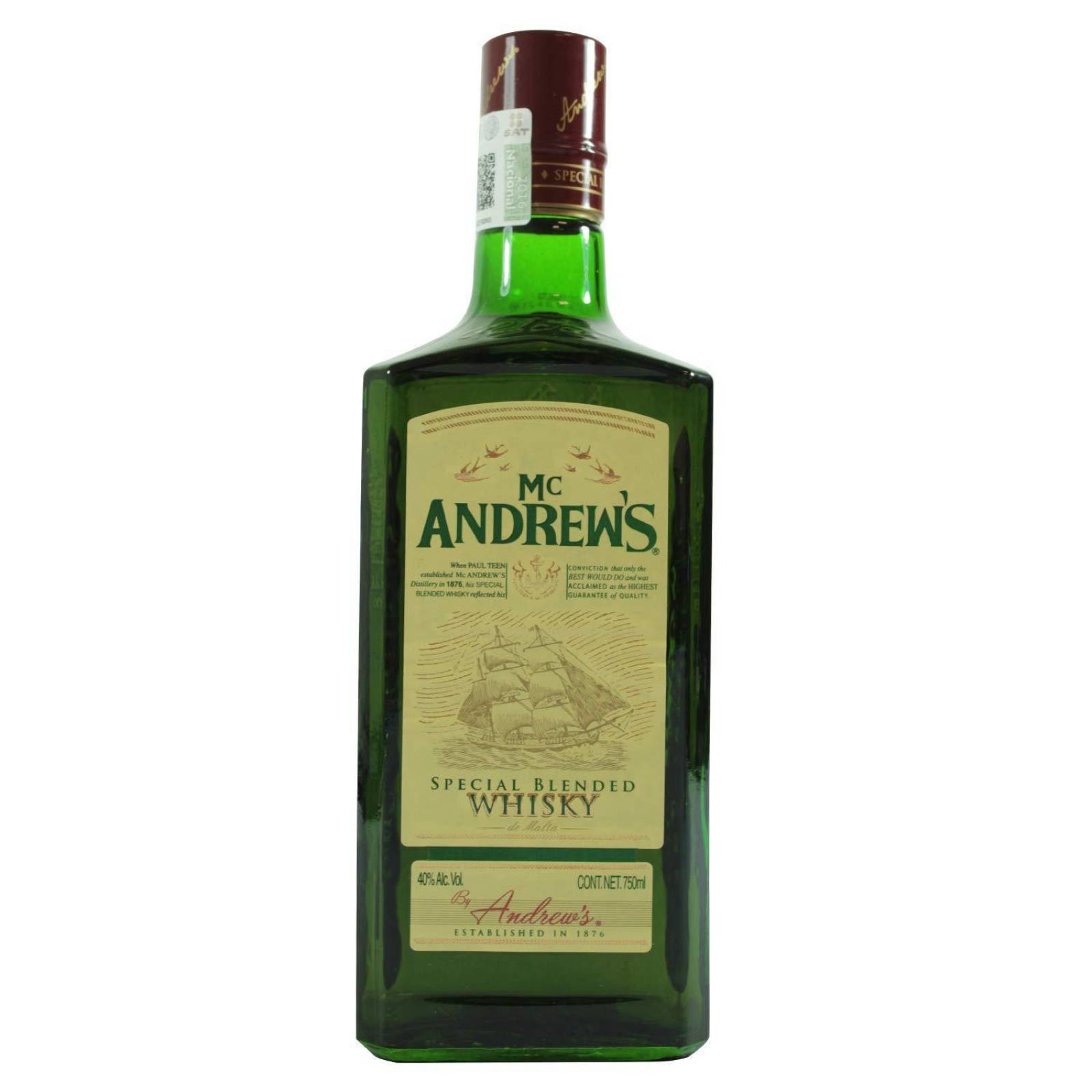 Whisky Mc Andrews Blend 1.75 L 