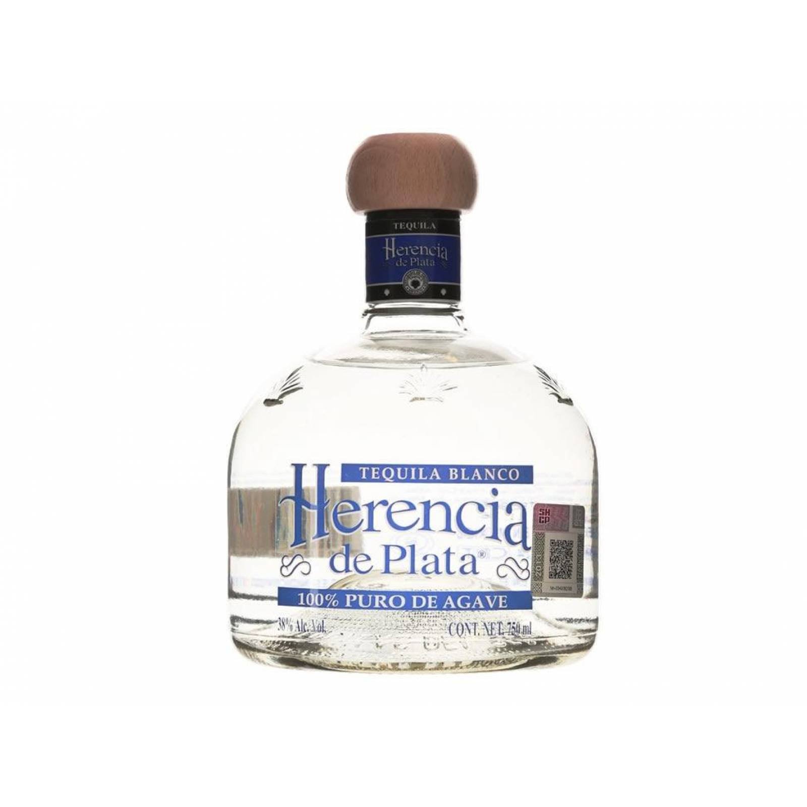 Tequila Herencia De Plata Blanco 750 ml 