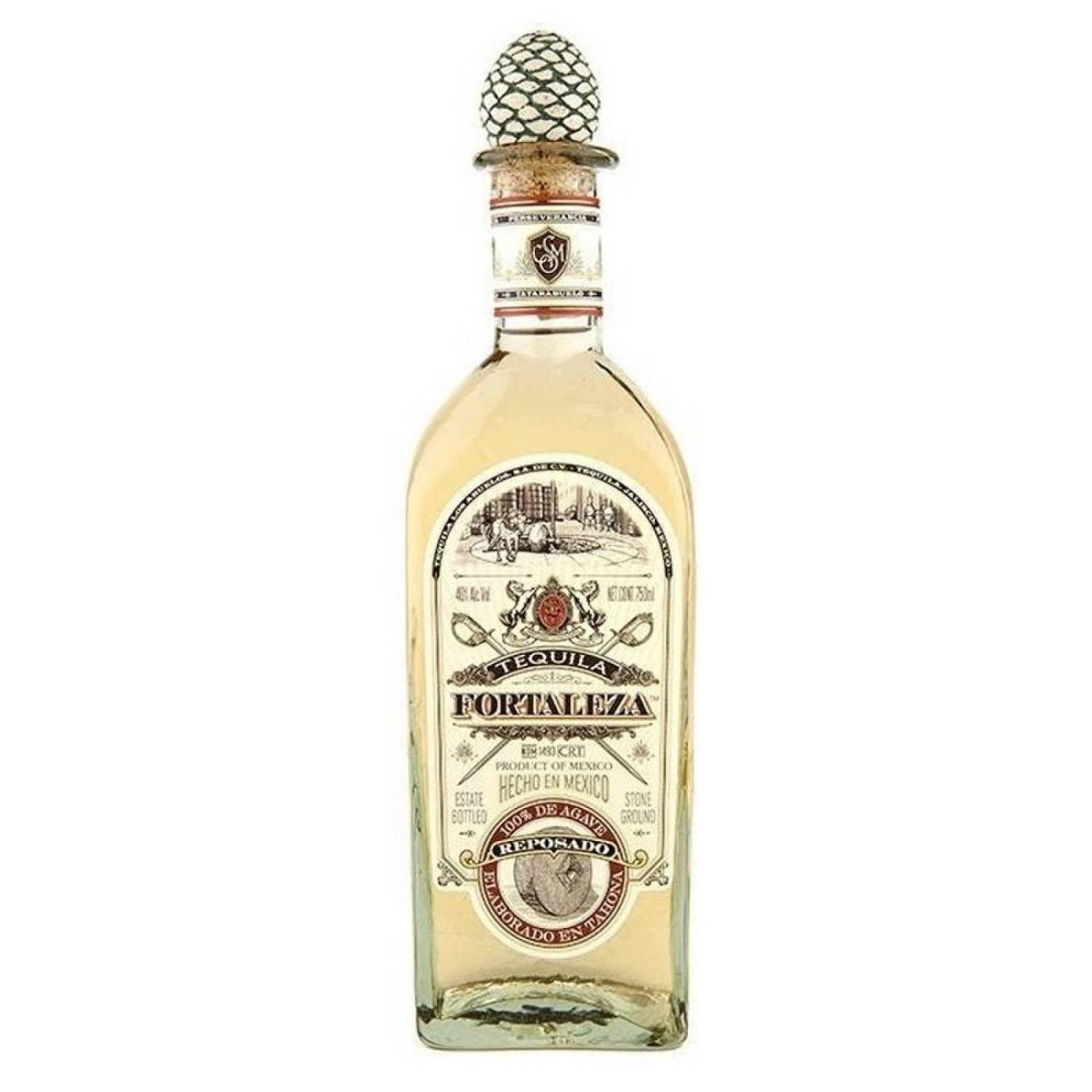 Caja de 6 Tequila Fortaleza Reposado 750 ml 