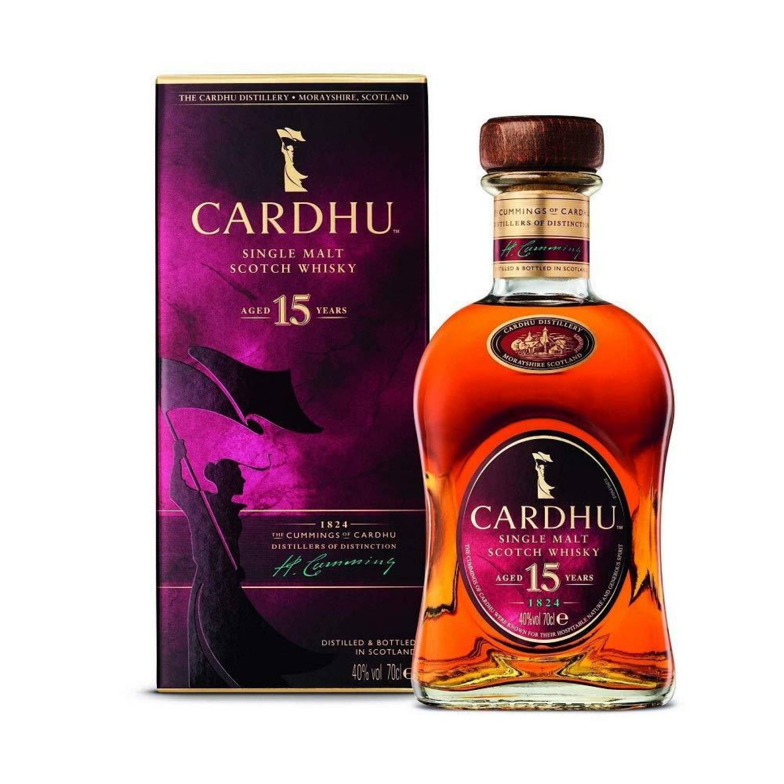 Whisky Cardhu Single Malt 15 Años 700 ml 