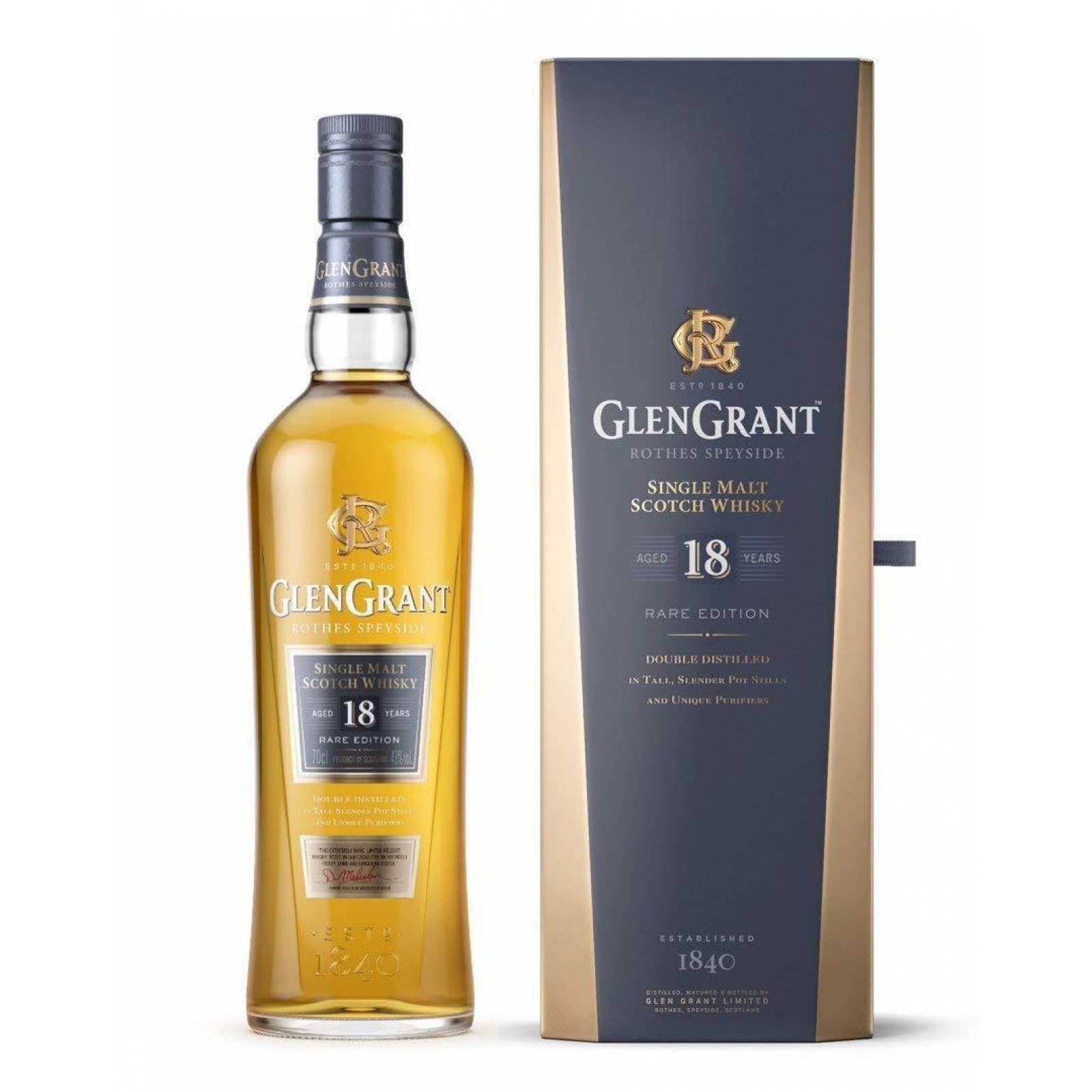 Whisky Glen Grant Single Malt 18 Años 700 ml 