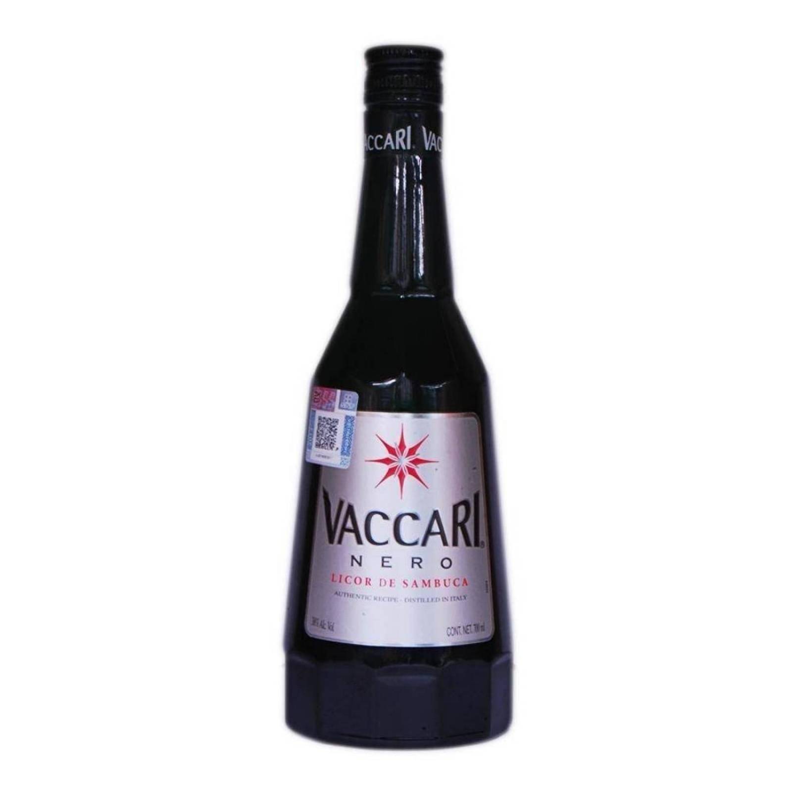 Licor de Sambuca Vaccari Nero 700 ml 