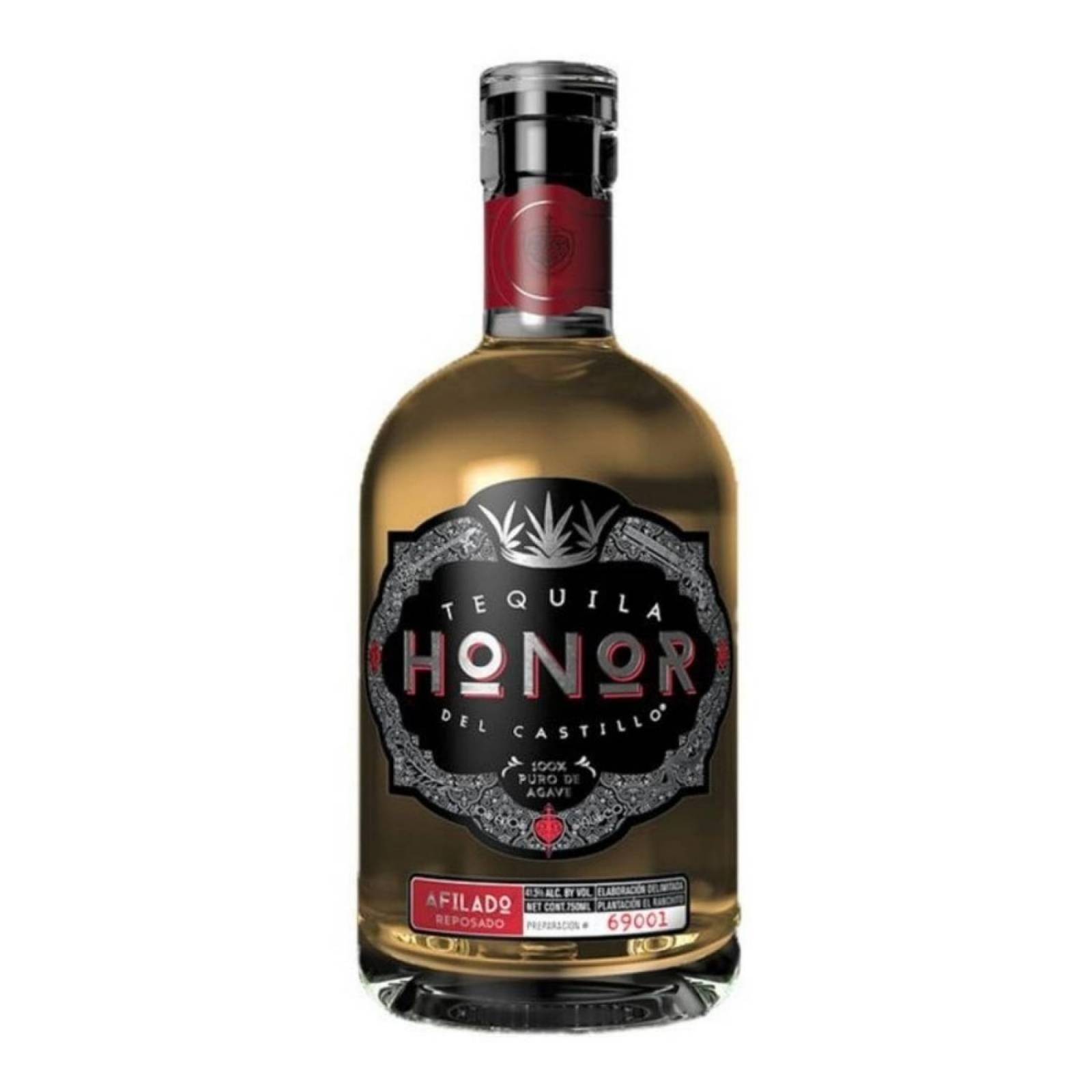 Tequila Honor Del Castillo Reposado 750 ml