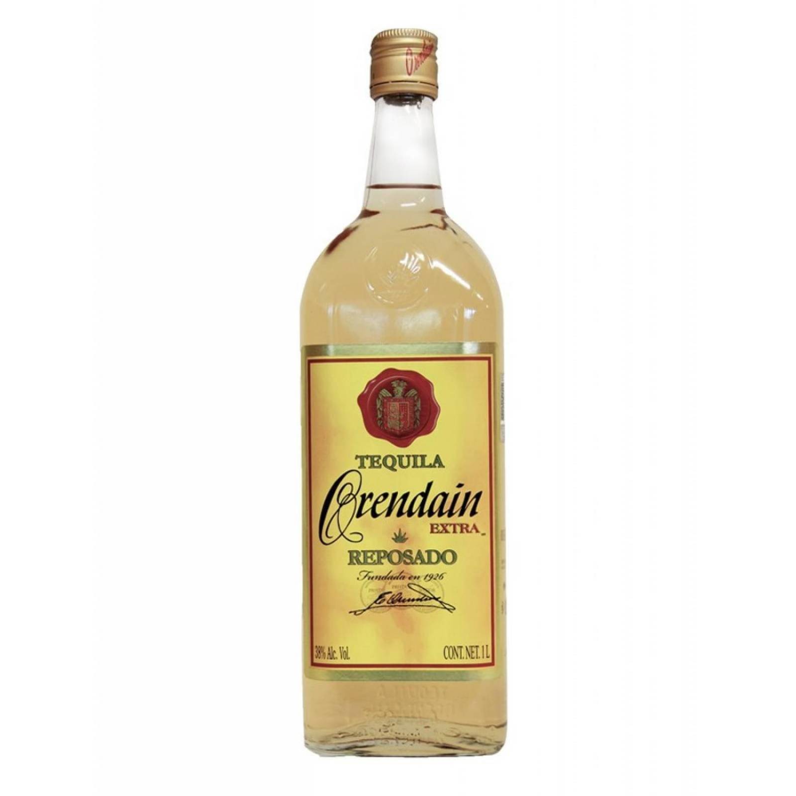 Caja de 12 Tequila Orendain Extra Reposado 1 L