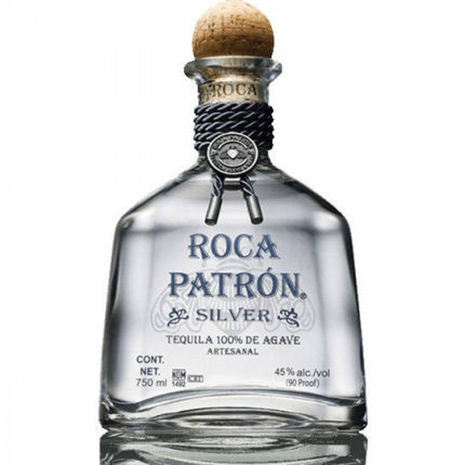 Caja de 6 Tequila Patrón Roca Silver 750 ml