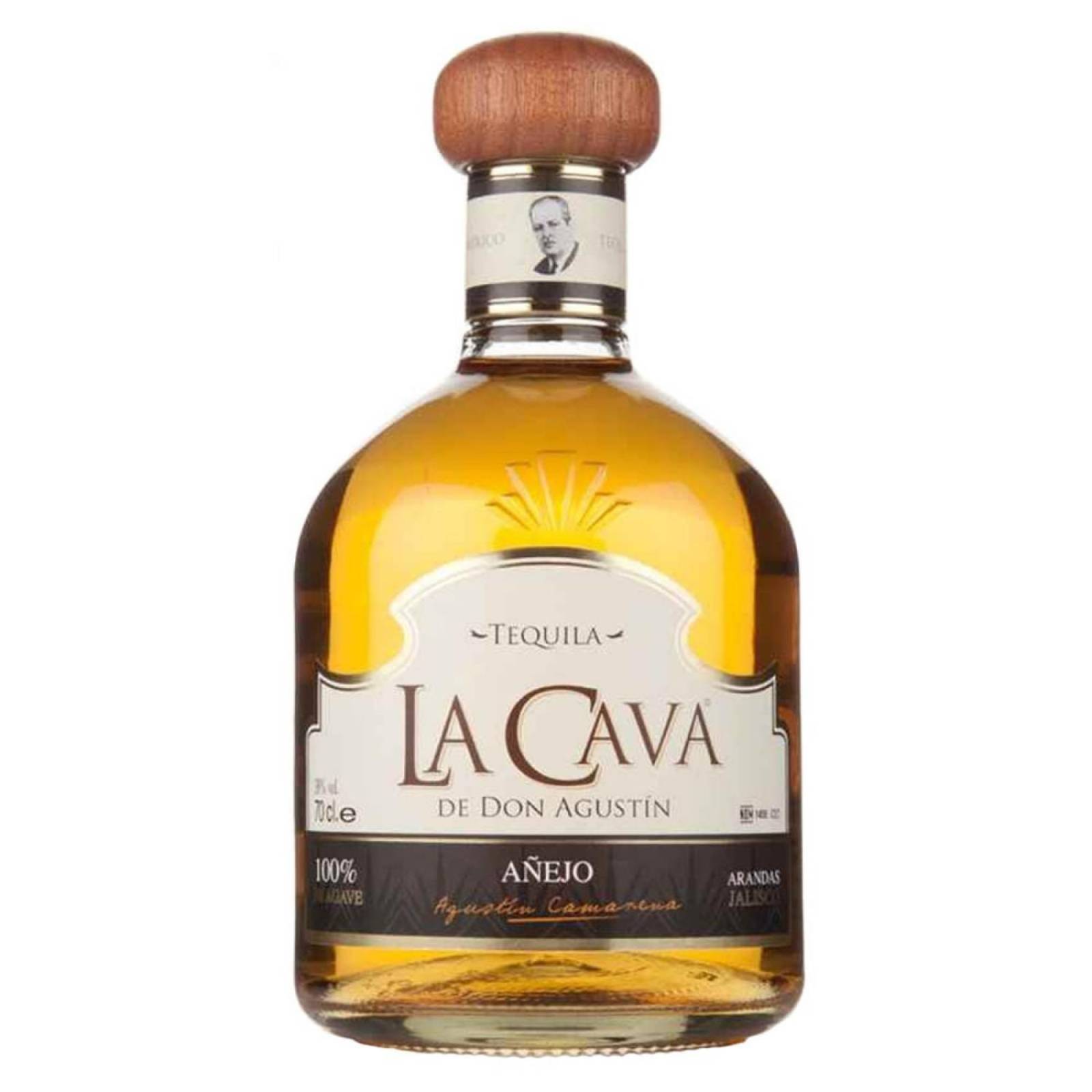 Tequila La Cava De Don Agustin Añejo 750 ml 