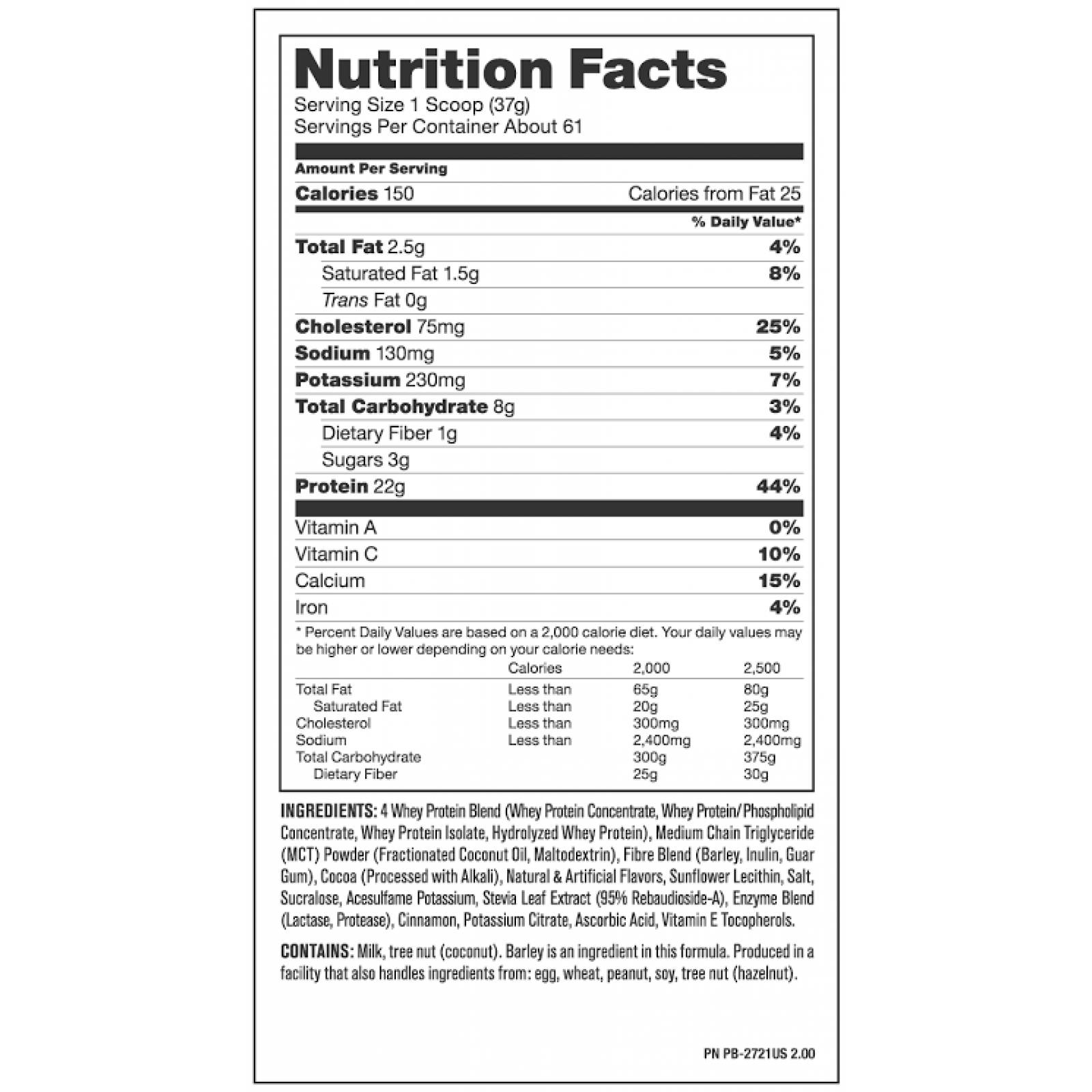 Proteína Mutant Whey 5 lbs 