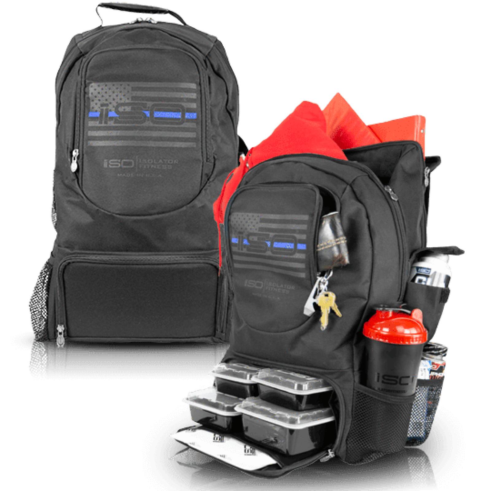 Mochila para alimentos y articulos Isolator Fitness Isopack 6 Piezas 