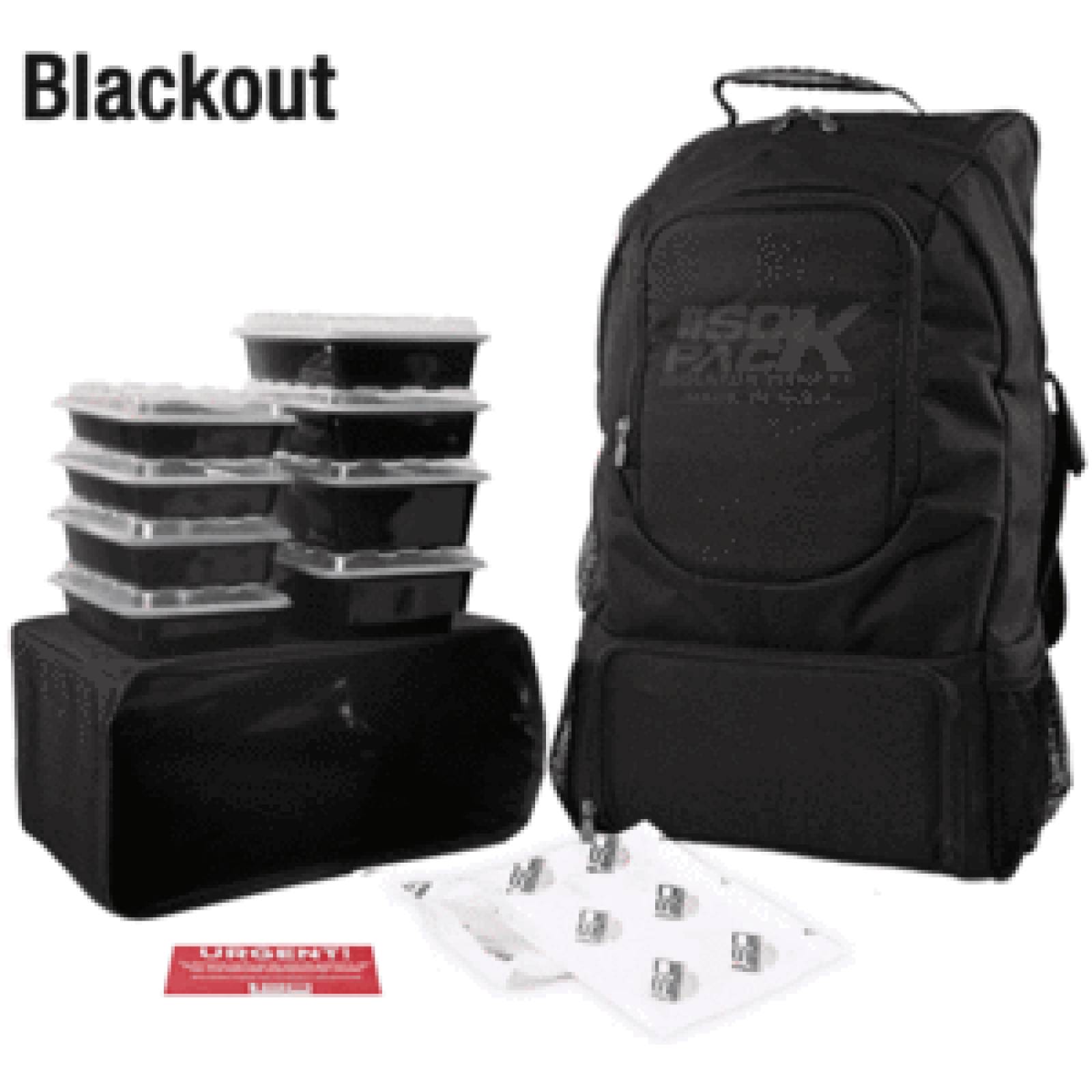 Mochila para alimentos y articulos Isolator Fitness Isopack 6 Piezas 