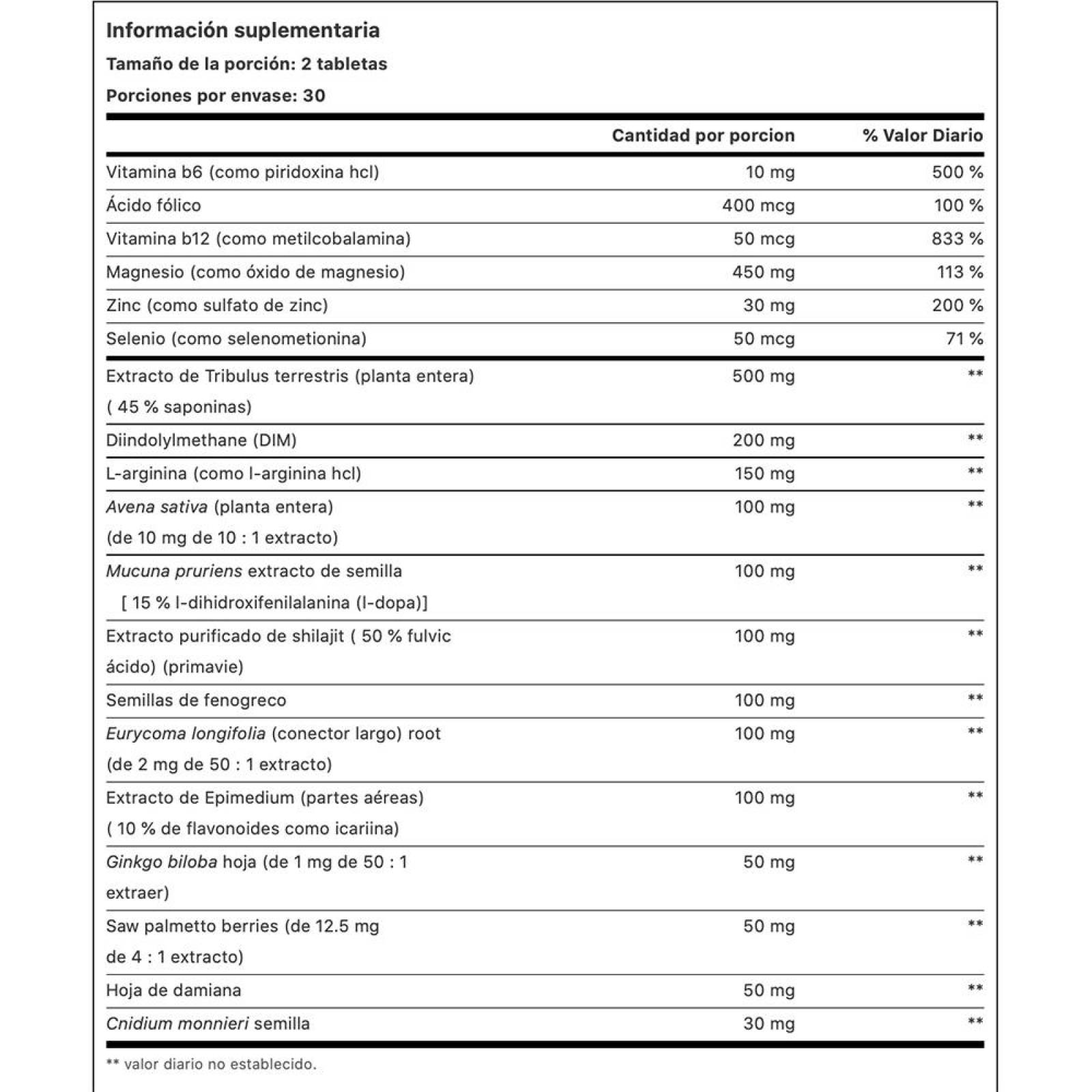 Precursor de testosterona Gat Testrol Gold Es 60 tabletas