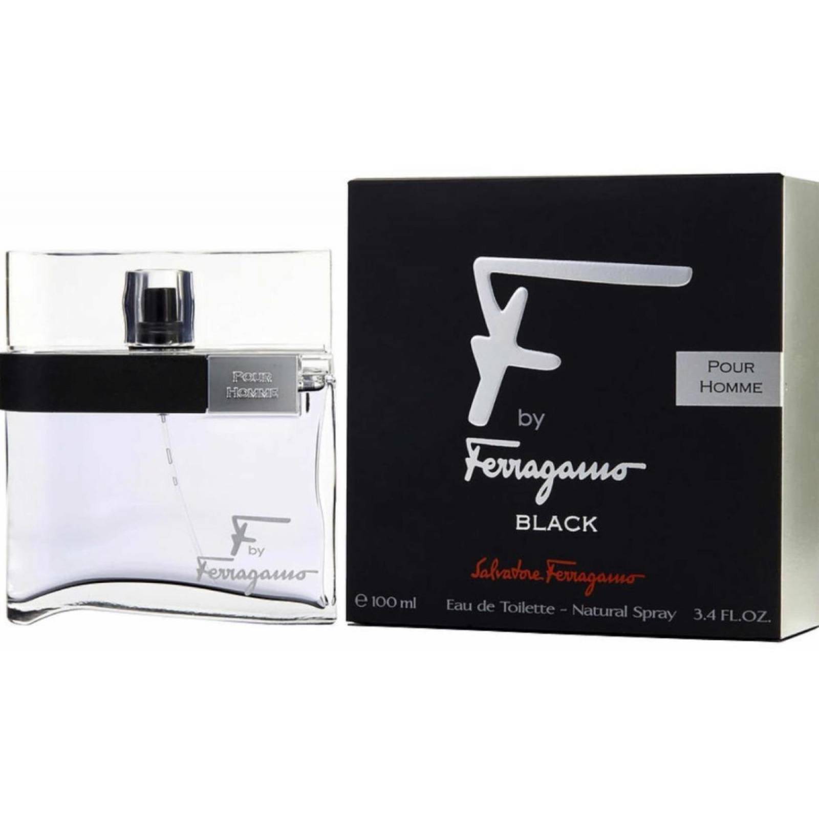 Loción F Black de Salvatore Ferragamo EDT 100 ml 