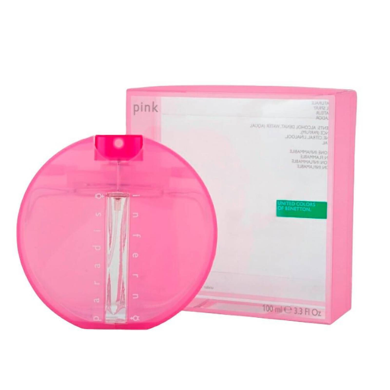 Perfume Infierno Paradiso Pink de United Colors of Benetton EDT 100 ml