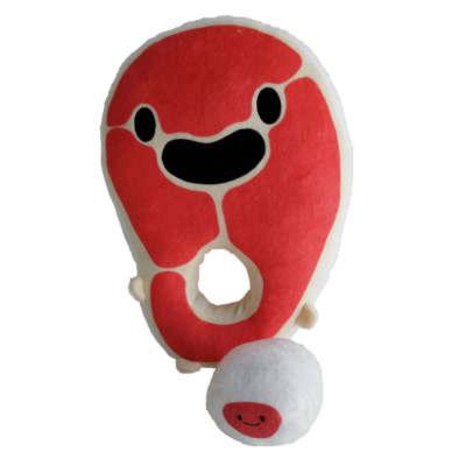 Juguete WoofPack Chuleta 2 en 1 Peluche Original Para Perro 