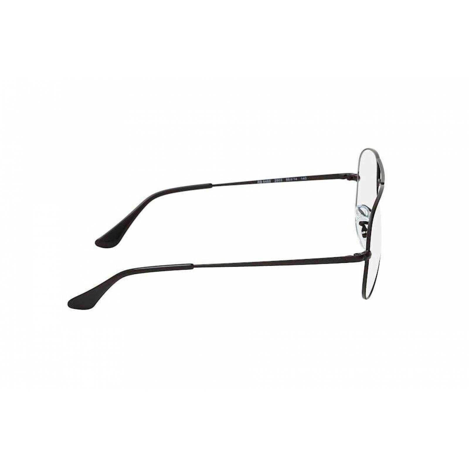 Lentes Oftálmicos Ray Ban Rb6489 2503 Aviator 