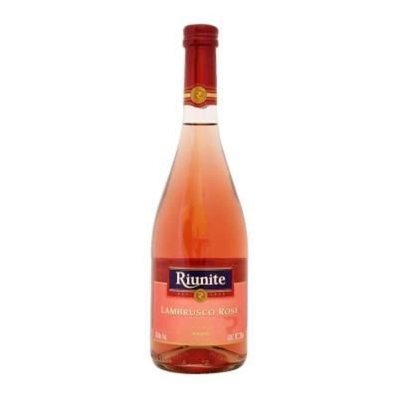 Caja de 12 Vino Rosado Riunite Lambrusco Rose 750 ml 