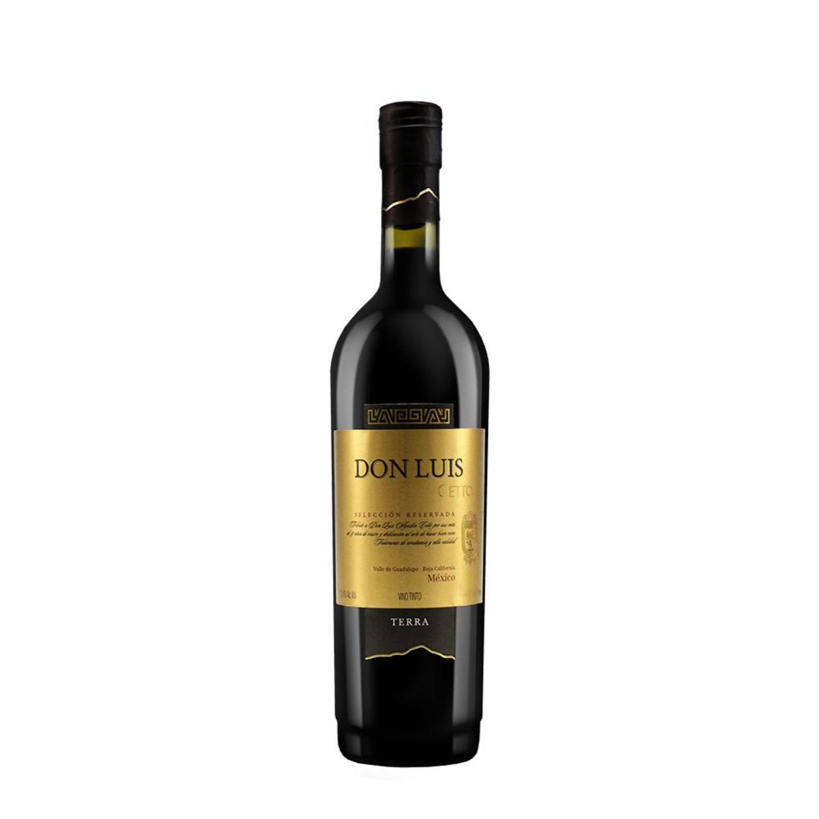 Caja de 12 Vino Tinto L.A. Cetto Don Luis Cetto Terra 375 ml
