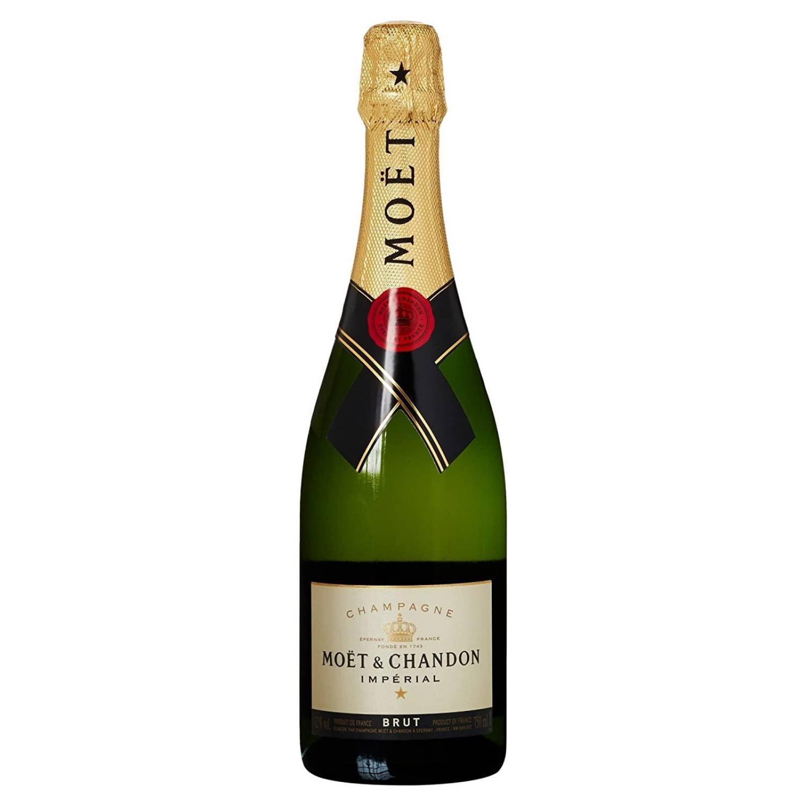 Caja de 6 Champagne Moet Chandon Brut Imperial 750 ml 