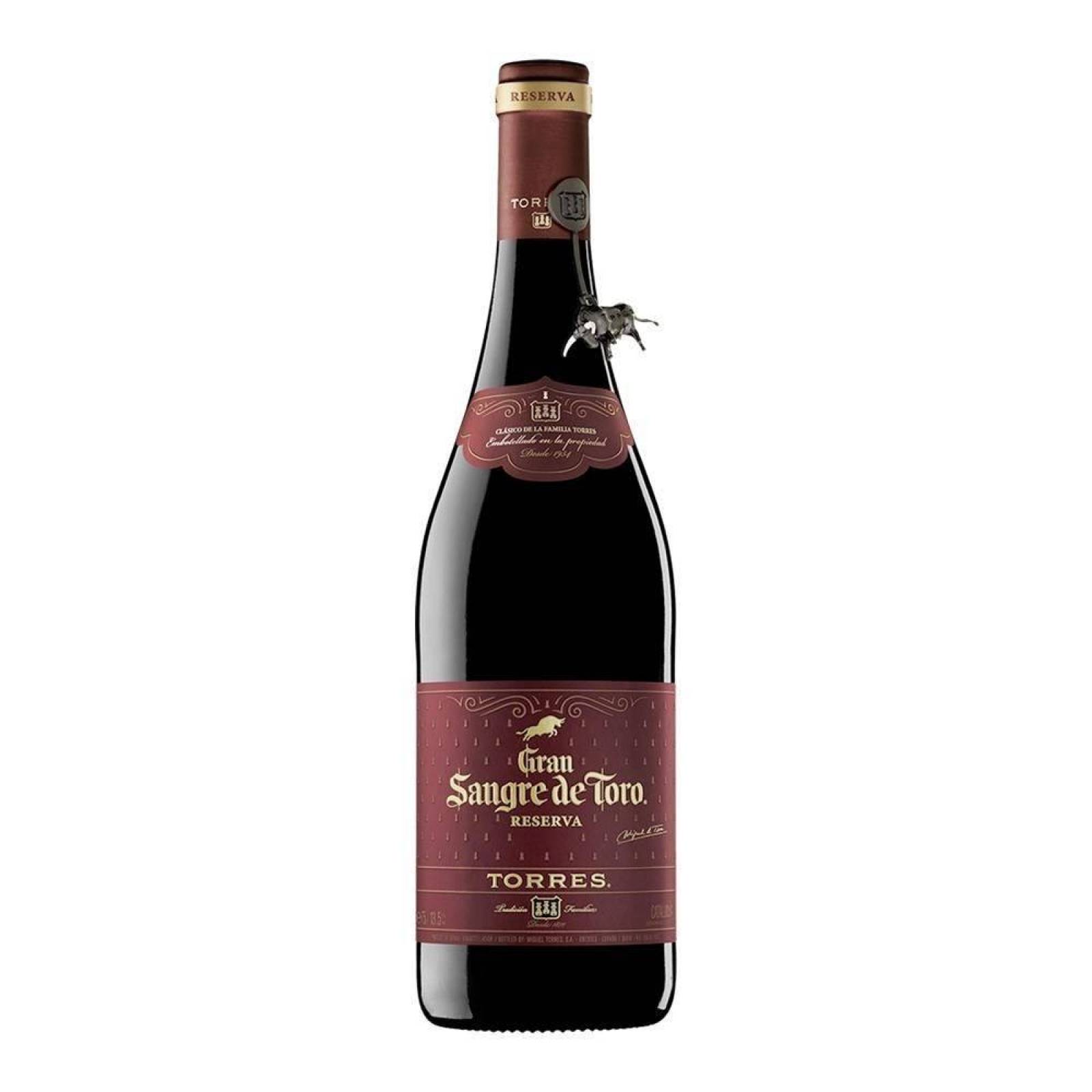 Caja de 6 Vino Tinto Torres Gran Sangre De Toro 1.5 L