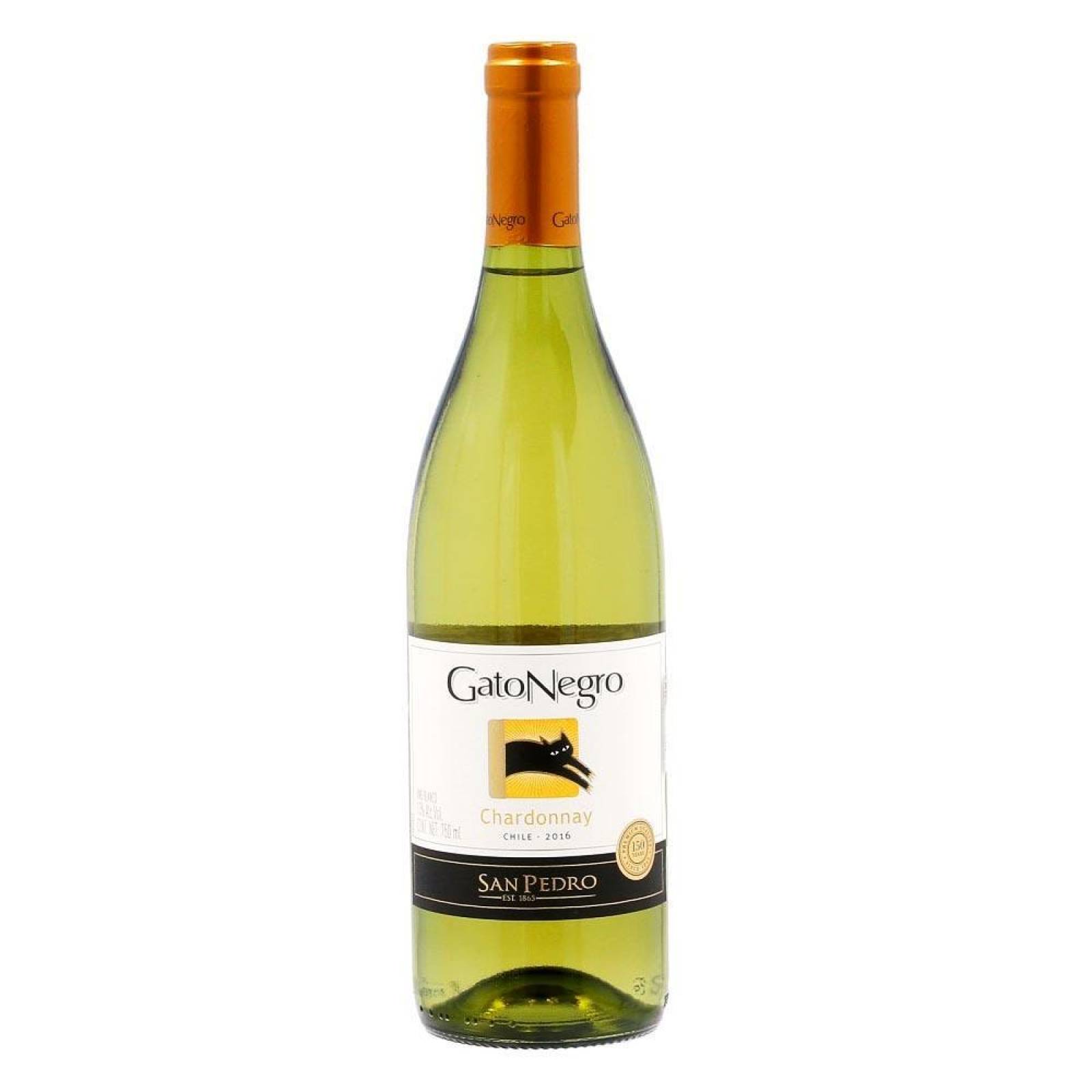 Vino Blanco Gato Negro Chardonnay 750 ml 