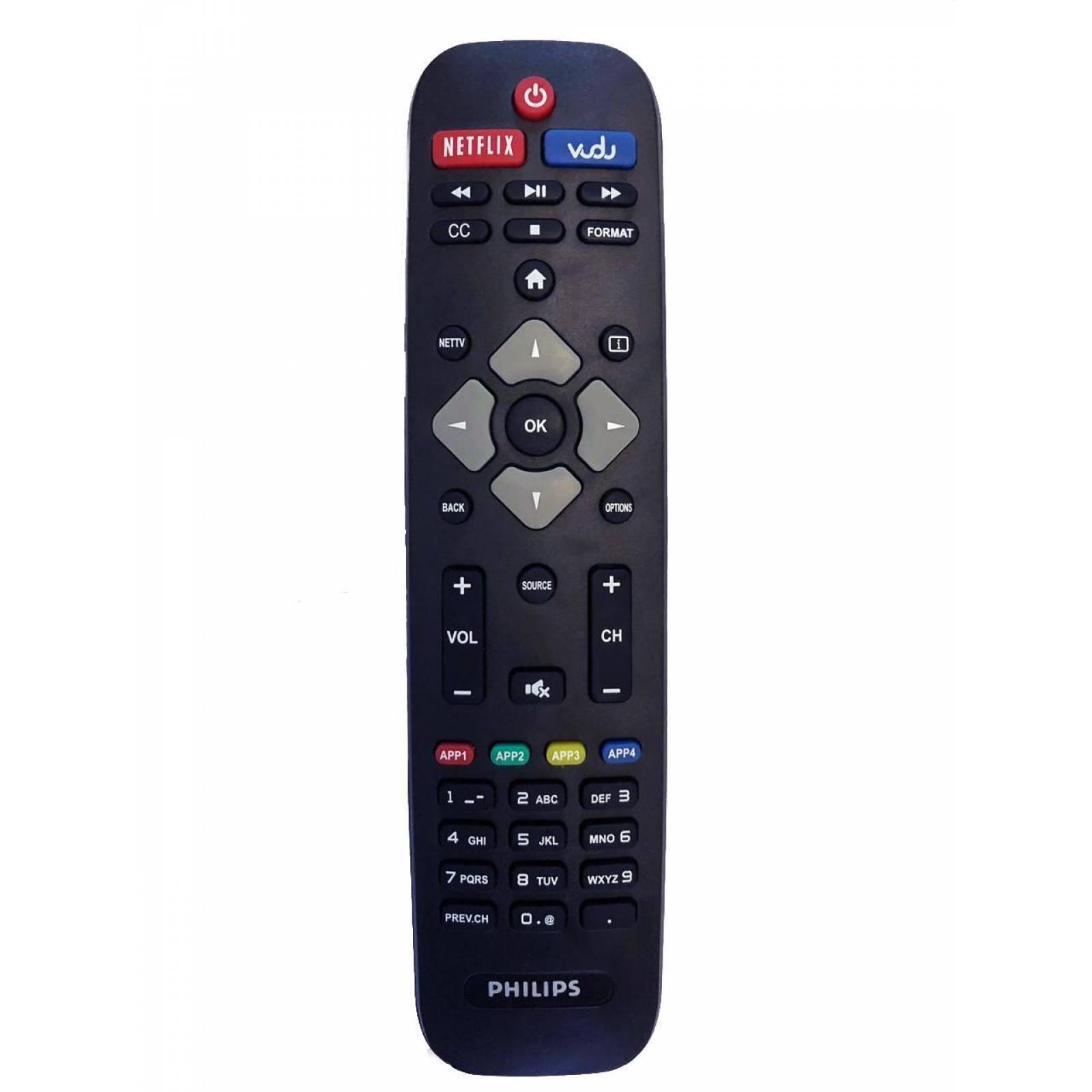 Mando a Distancia Universal Control Remoto Philips Smart Tv Series 32pfl4908/f8 