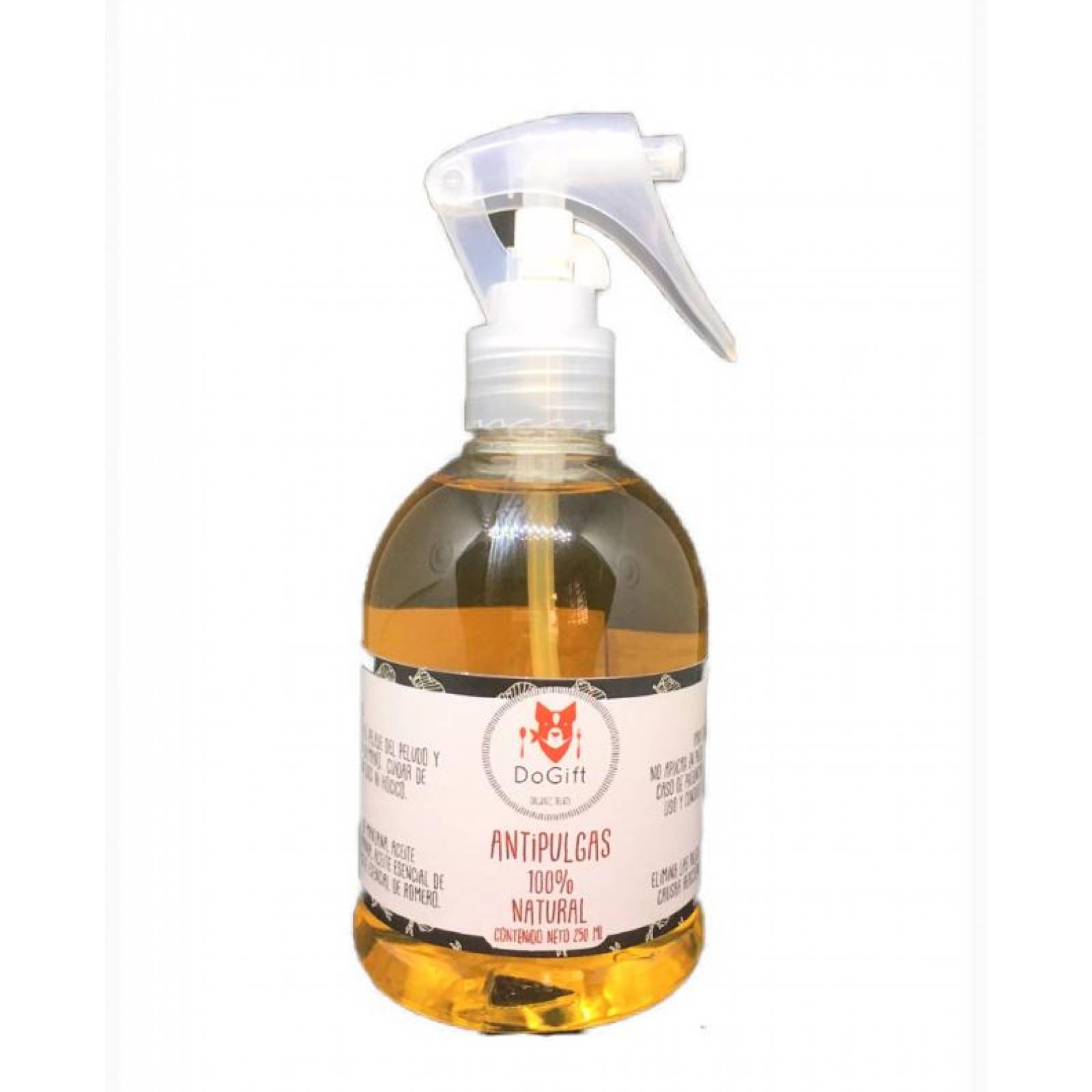 Antipulgas DoGift Fórmula Aceites esenciales 250 ml 