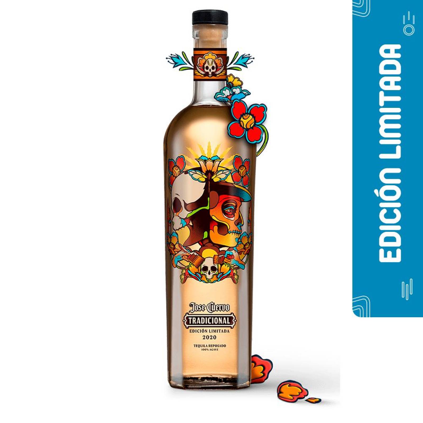 Tequila Jose Cuervo Reposado Calavera 750 ml 