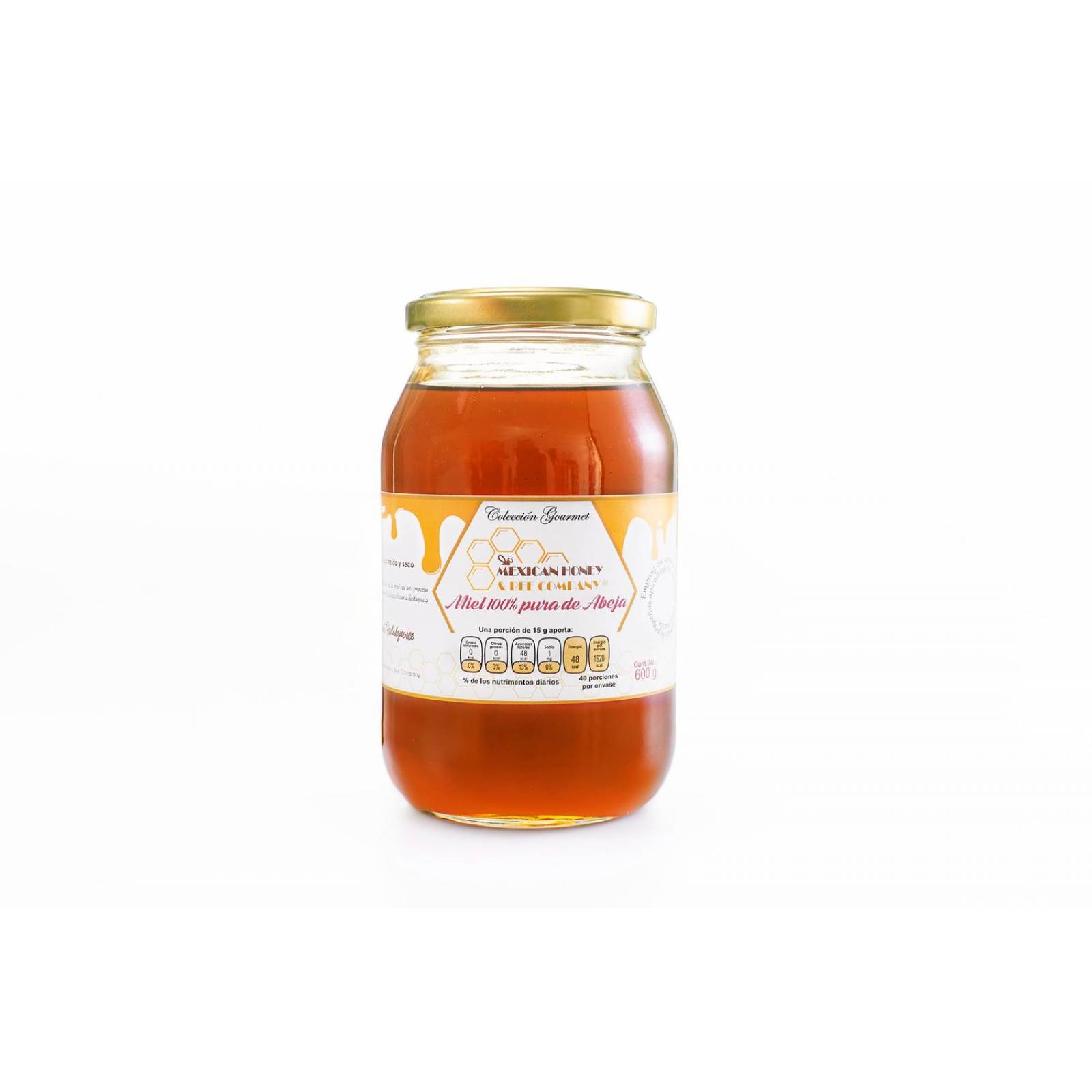 Miel Mexican Honey & Bee Company Gourmet Multiflora 600 gr