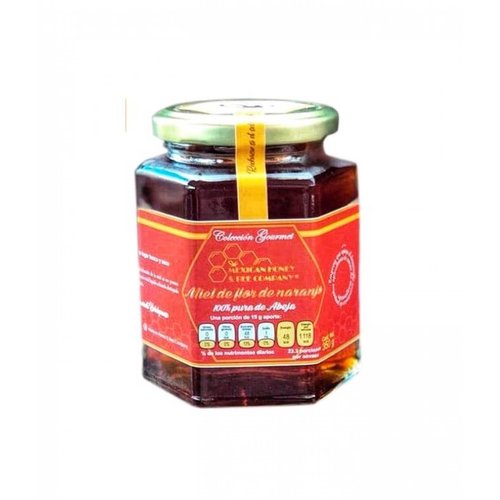 Miel floracion de Naranjo Mexican Honey & Bee Company Gourmet 350 gr 