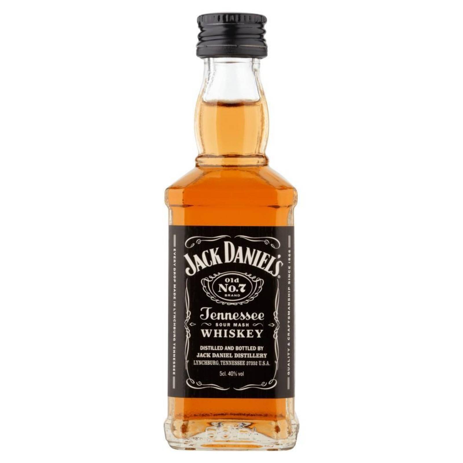 Pack de 6 Whisky Jack Daniels Mini 50 ml