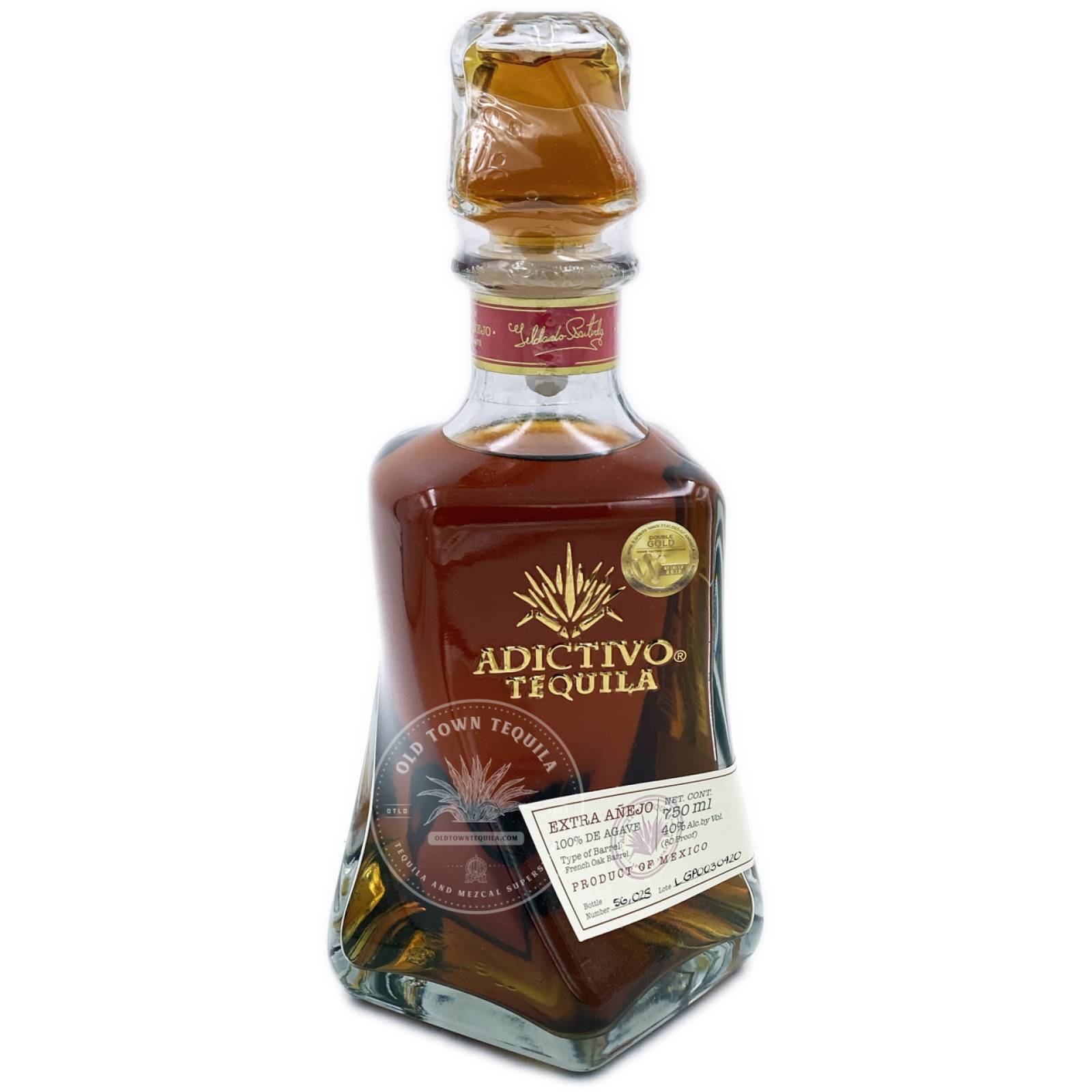 Pack De 4 Tequila Adictivo Extra Añejo 750 Ml