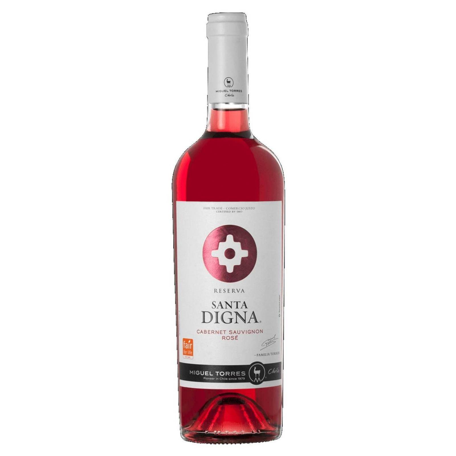 Pack de 6 Vino Rosado Torres Santa Digna Rose Cabernet Sauvignon 750 ml 