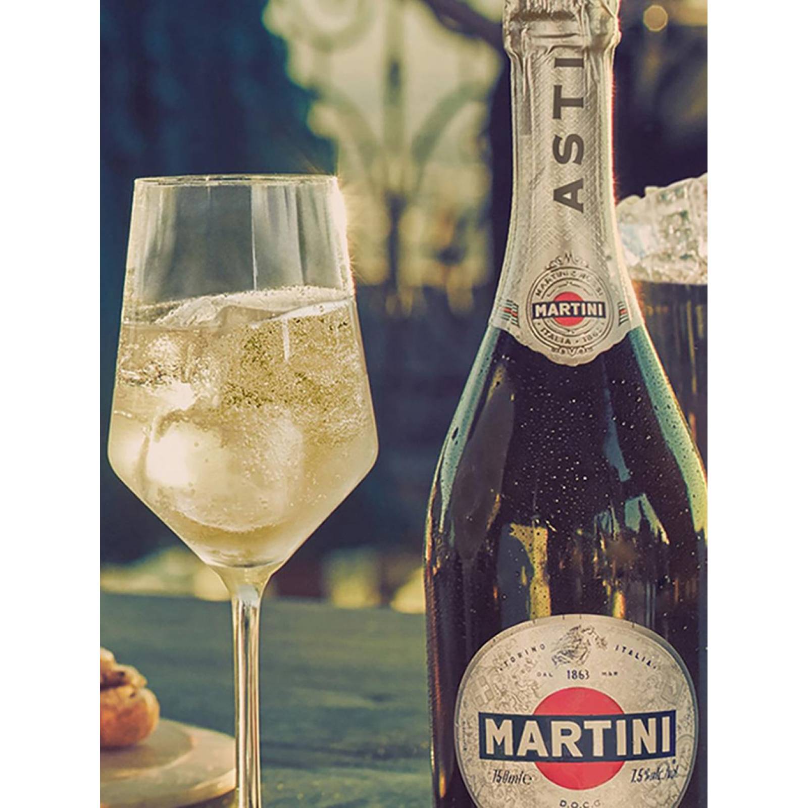 Pack de 2 Vino Espumoso Martini Asti Moscato 750 ml 