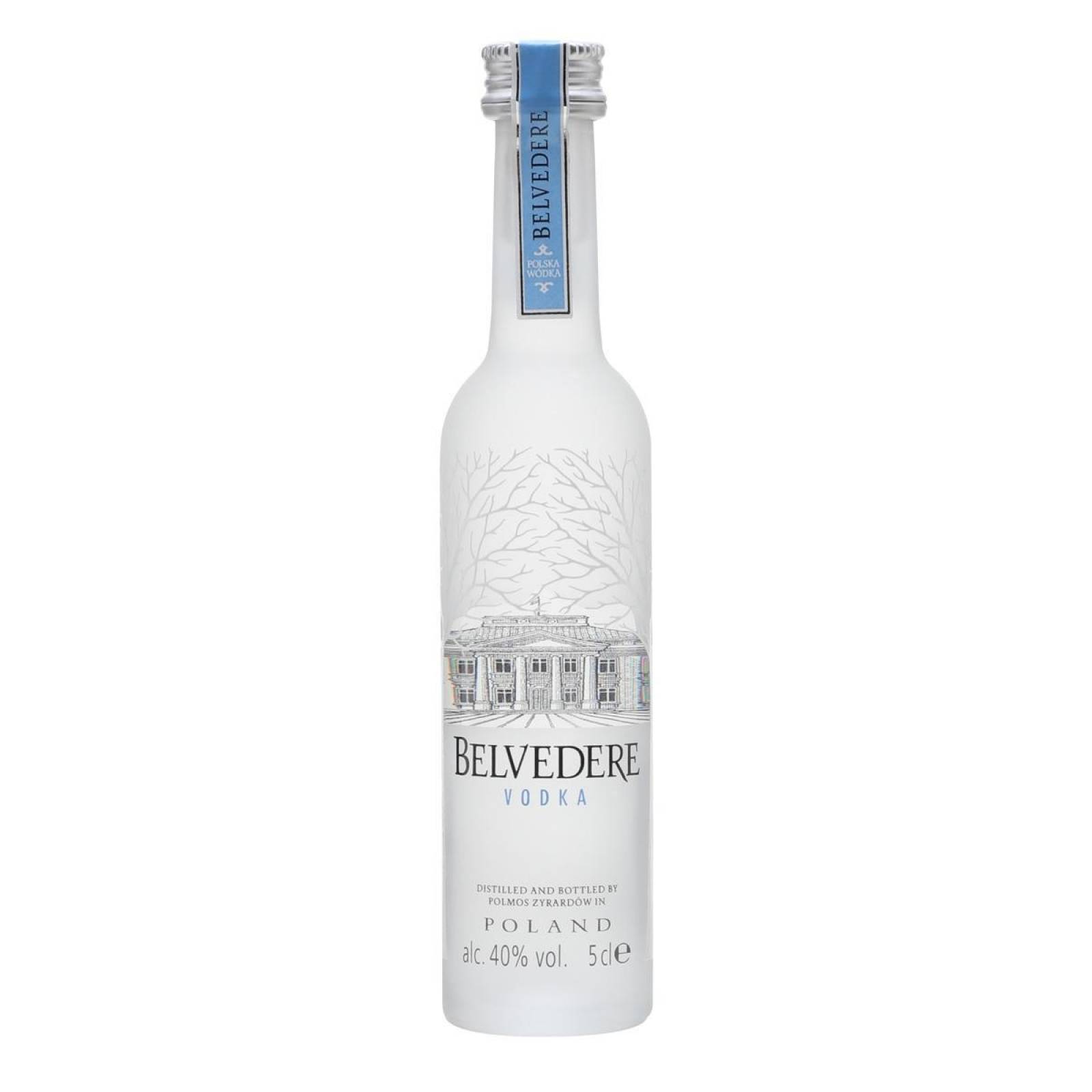 Pack de 6 Vodka Belvedere Mini 50 ml 