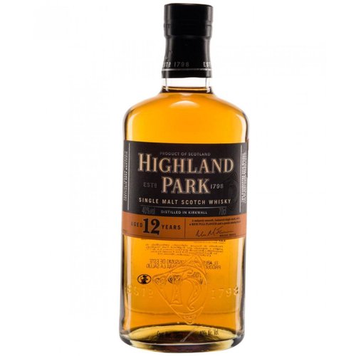 Pack de 4 Whisky Highland Park Single Malt 12 Años 700 ml 