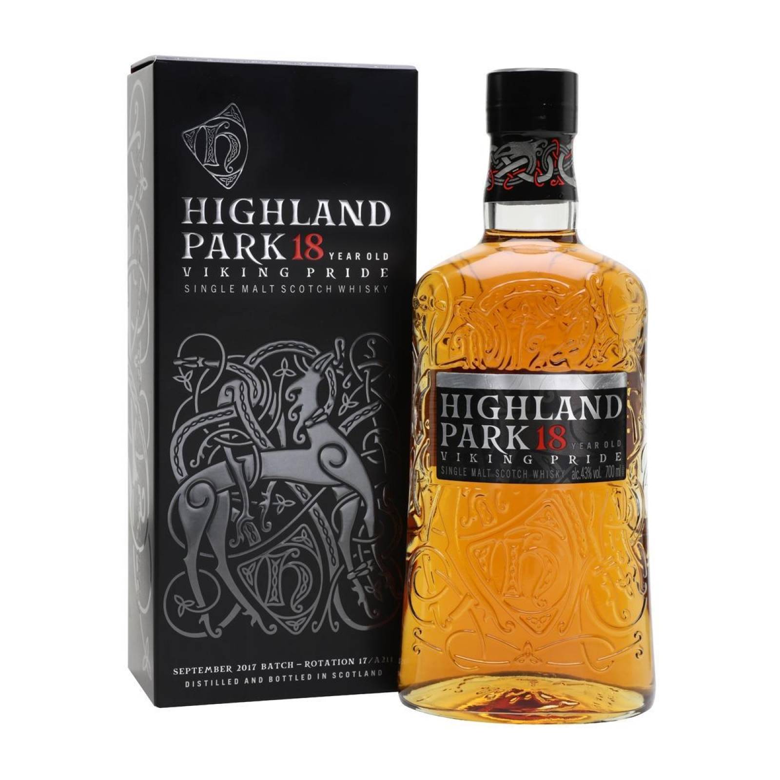 Pack de 4 Whisky Highland Park Single Malt 18 Años 700 ml 