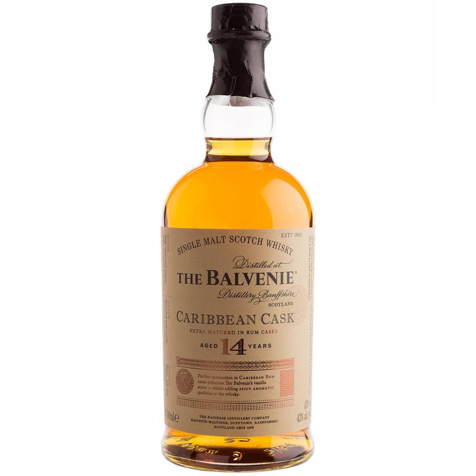 Pack de 4 Whisky The Balvenie Single Malt 14 Años 700 ml 