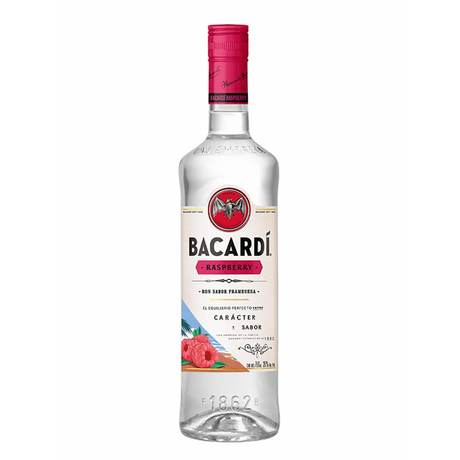 Pack de 4 Ron Bacardi Razz 750 ml 