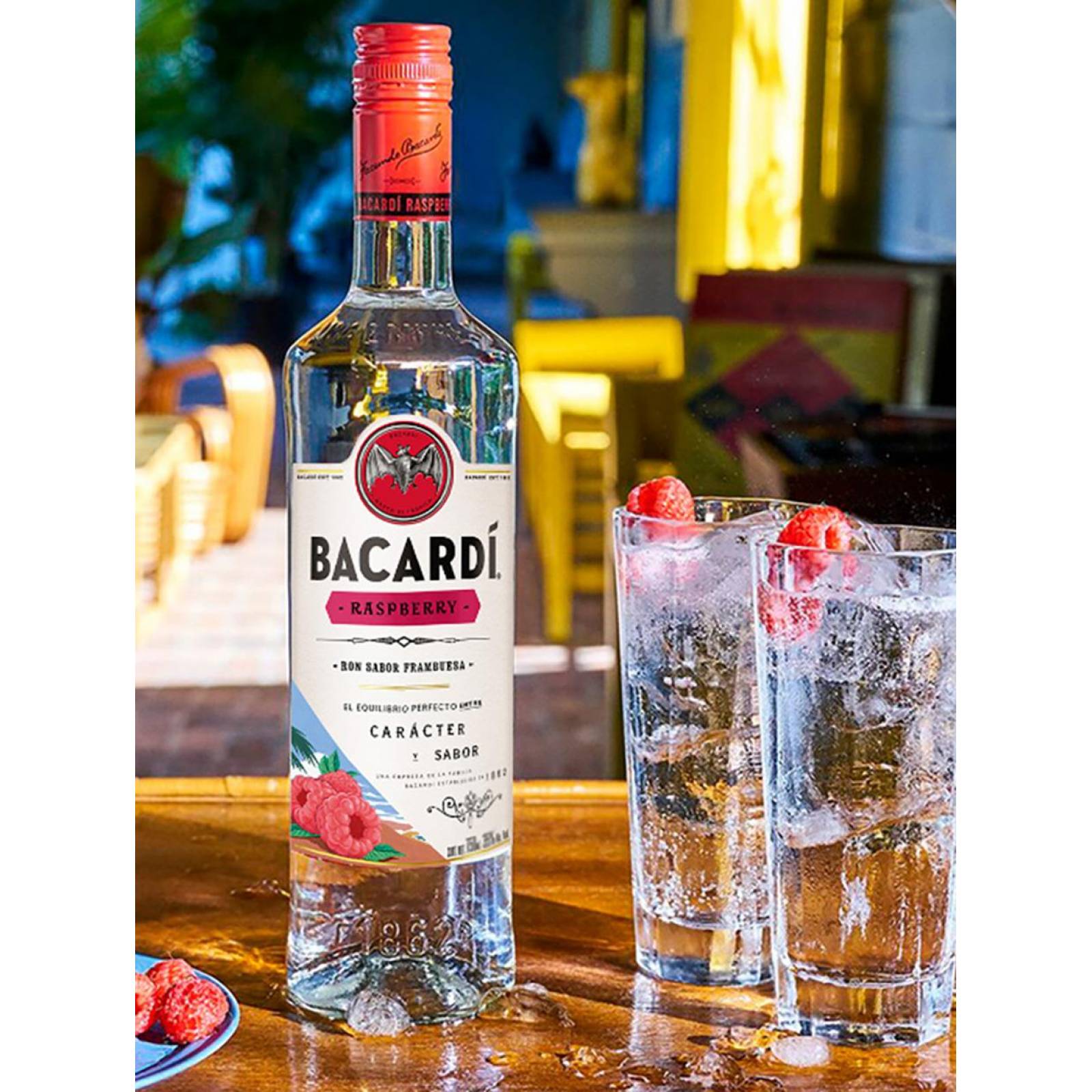 Pack de 4 Ron Bacardi Razz 750 ml 